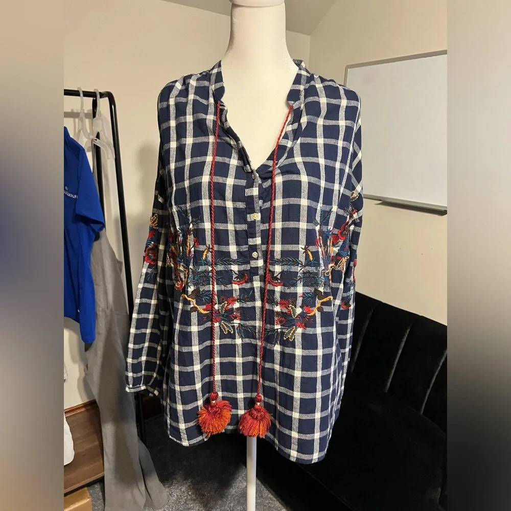 Zara Embroidered Blouse l PTP 21